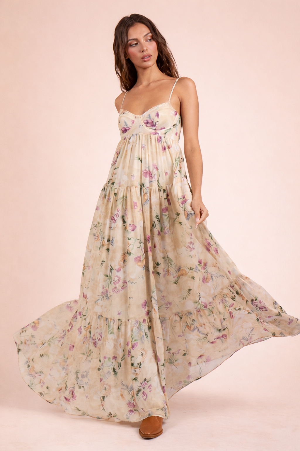 Spring Love Floral Maxi